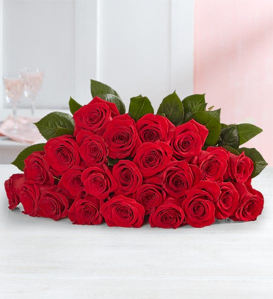 1-800-Flowers Two Dozen Red Roses